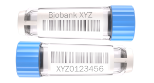 White Tubes mit Strichcode
